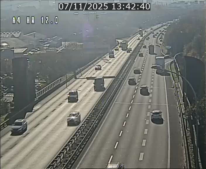 <h2>Traffic live webcam Luxembourg Jonction Foetz - A4 - BK 12.0 - direction Esch sur Alzette</h2>