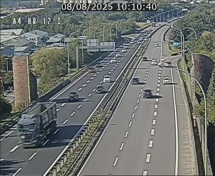<h2>Traffic live webcam Luxembourg Jonction Foetz - A4 - BK 12.0 - direction Esch sur Alzette</h2>