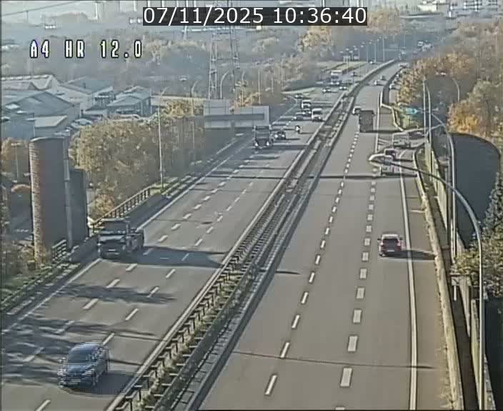 <h2>Traffic live webcam Luxembourg Jonction Foetz - A4 - BK 12.0 - direction Esch sur Alzette</h2>