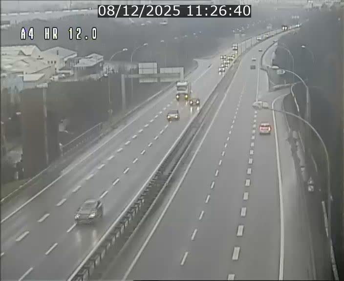 <h2>Traffic live webcam Luxembourg Jonction Foetz - A4 - BK 12.0 - direction Esch sur Alzette</h2>