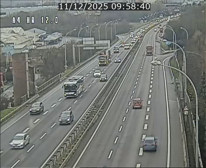 <h2>Traffic live webcam Luxembourg Jonction Foetz - A4 - BK 12.0 - direction Esch sur Alzette</h2>