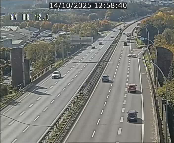 <h2>Traffic live webcam Luxembourg Jonction Foetz - A4 - BK 12.0 - direction Esch sur Alzette</h2>