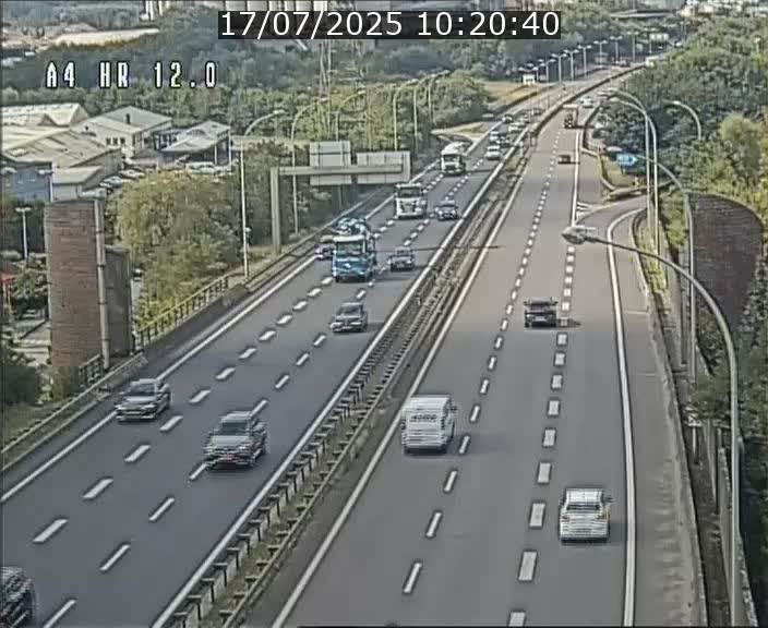 <h2>Traffic live webcam Luxembourg Jonction Foetz - A4 - BK 12.0 - direction Esch sur Alzette</h2>