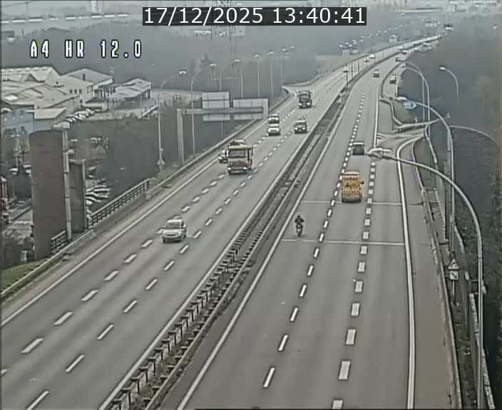 <h2>Traffic live webcam Luxembourg Jonction Foetz - A4 - BK 12.0 - direction Esch sur Alzette</h2>