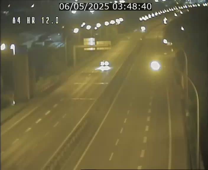 Traffic live webcam Luxembourg Jonction Foetz - A4 - BK 12.0 - direction Esch sur Alzette
