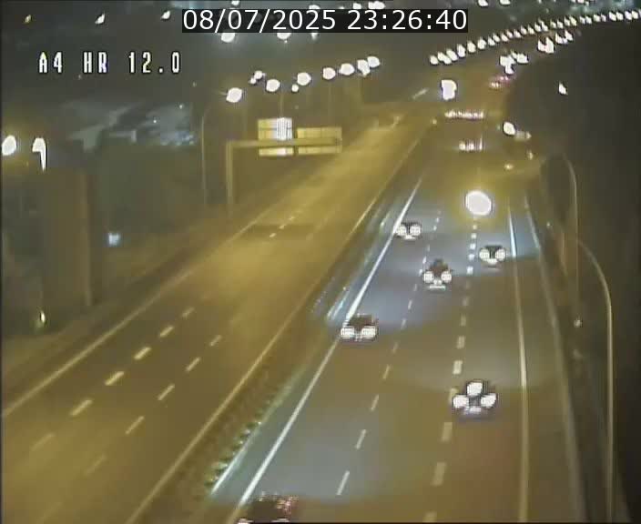 Traffic live webcam Luxembourg Jonction Foetz - A4 - BK 12.0 - direction Esch sur Alzette