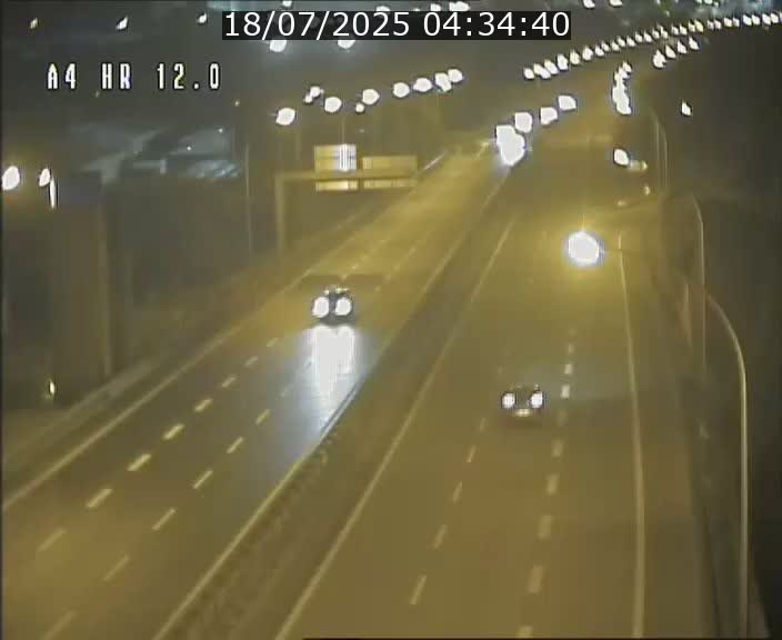 Traffic live webcam Luxembourg Jonction Foetz - A4 - BK 12.0 - direction Esch sur Alzette