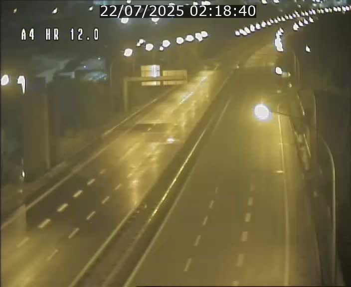 Traffic live webcam Luxembourg Jonction Foetz - A4 - BK 12.0 - direction Esch sur Alzette