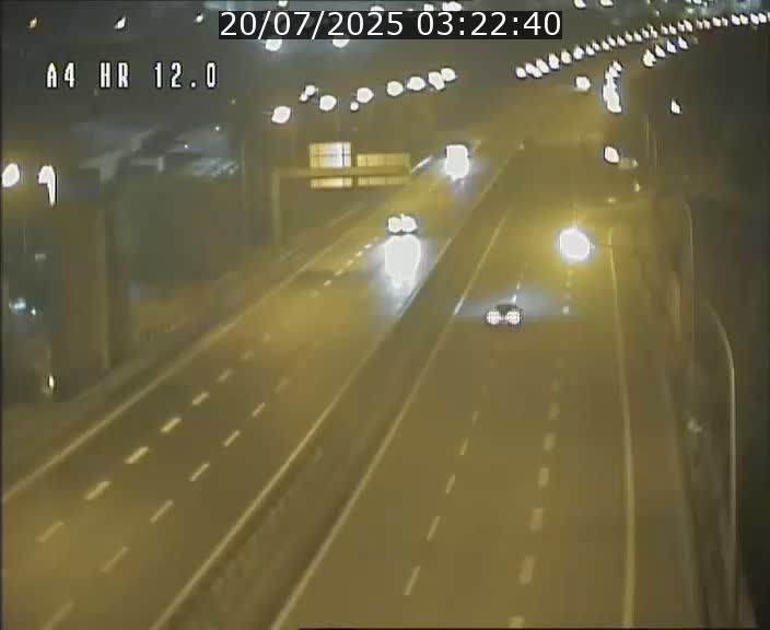Traffic live webcam Luxembourg Jonction Foetz - A4 - BK 12.0 - direction Esch sur Alzette