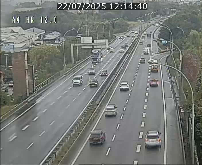 Traffic live webcam Luxembourg Jonction Foetz - A4 - BK 12.0 - direction Esch sur Alzette
