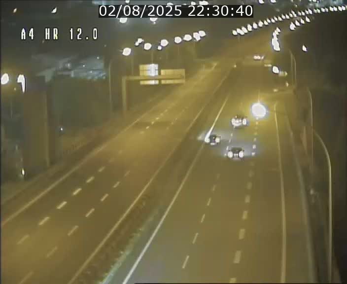 Traffic live webcam Luxembourg Jonction Foetz - A4 - BK 12.0 - direction Esch sur Alzette