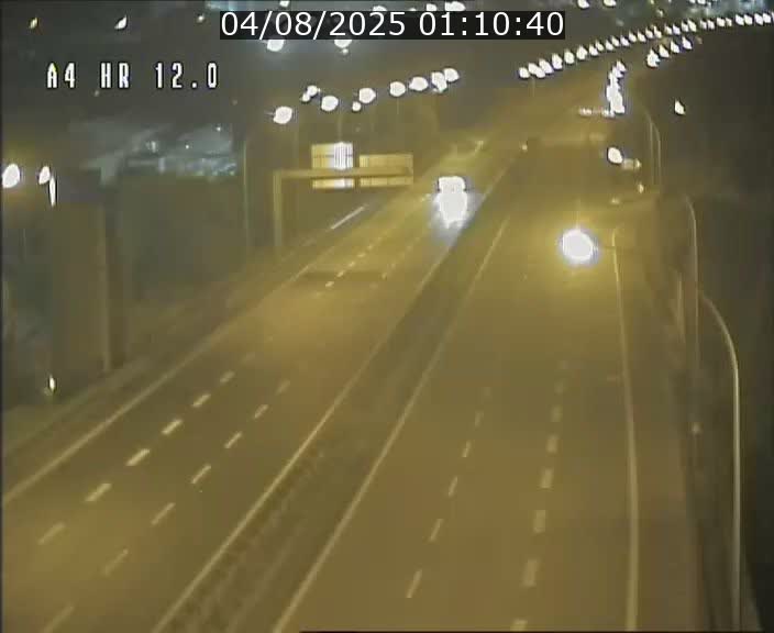 Traffic live webcam Luxembourg Jonction Foetz - A4 - BK 12.0 - direction Esch sur Alzette