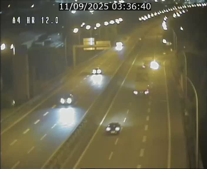 Traffic live webcam Luxembourg Jonction Foetz - A4 - BK 12.0 - direction Esch sur Alzette