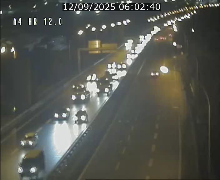 Traffic live webcam Luxembourg Jonction Foetz - A4 - BK 12.0 - direction Esch sur Alzette