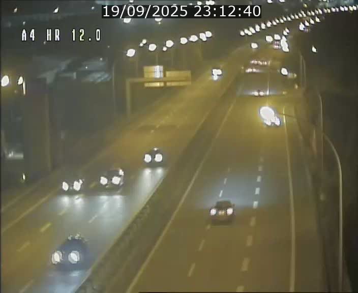 Traffic live webcam Luxembourg Jonction Foetz - A4 - BK 12.0 - direction Esch sur Alzette