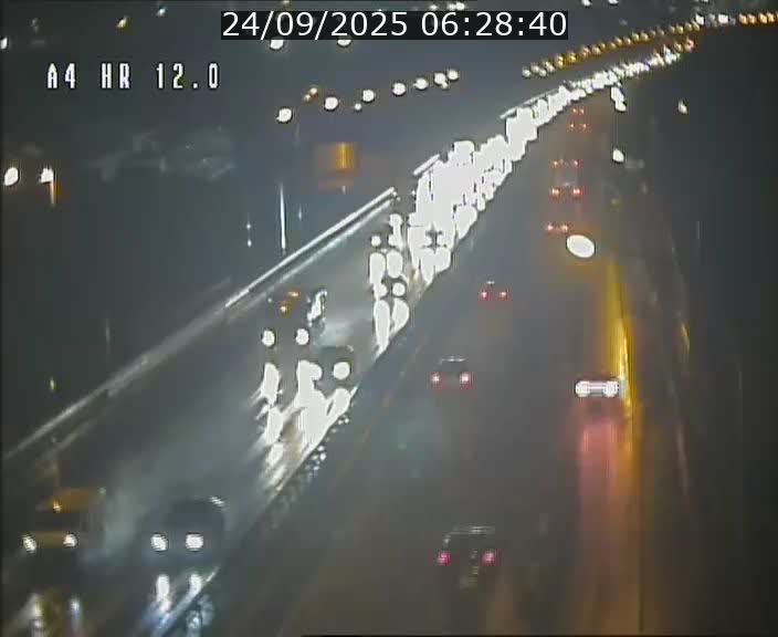 Traffic live webcam Luxembourg Jonction Foetz - A4 - BK 12.0 - direction Esch sur Alzette
