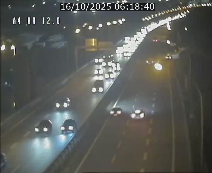 Traffic live webcam Luxembourg Jonction Foetz - A4 - BK 12.0 - direction Esch sur Alzette