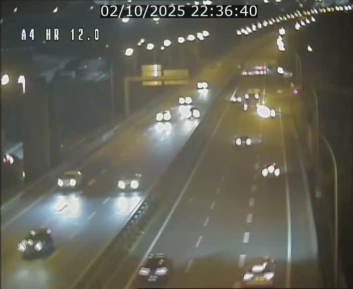 Traffic live webcam Luxembourg Jonction Foetz - A4 - BK 12.0 - direction Esch sur Alzette
