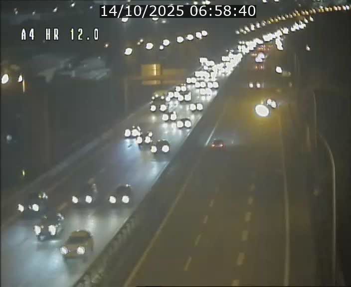 Traffic live webcam Luxembourg Jonction Foetz - A4 - BK 12.0 - direction Esch sur Alzette