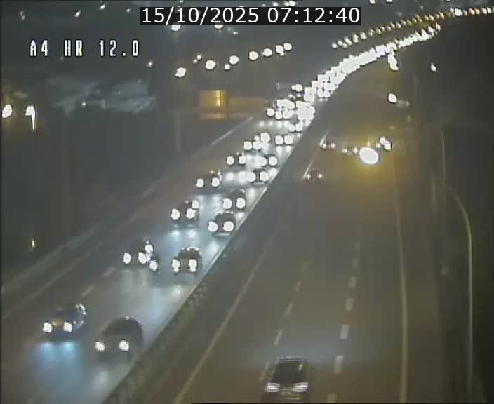 Traffic live webcam Luxembourg Jonction Foetz - A4 - BK 12.0 - direction Esch sur Alzette