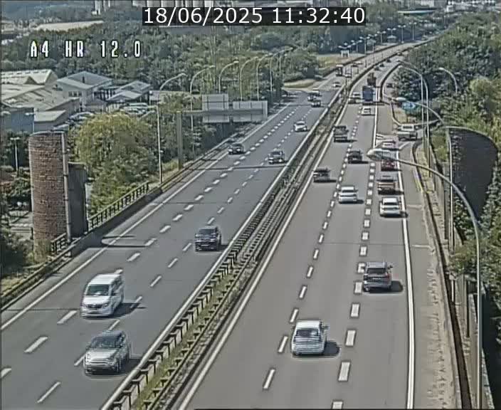 <h2>Traffic live webcam Luxembourg Jonction Foetz - A4 - BK 12.0 - direction Esch sur Alzette</h2>