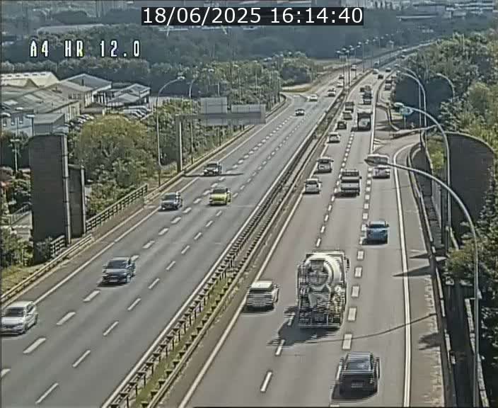 <h2>Traffic live webcam Luxembourg Jonction Foetz - A4 - BK 12.0 - direction Esch sur Alzette</h2>