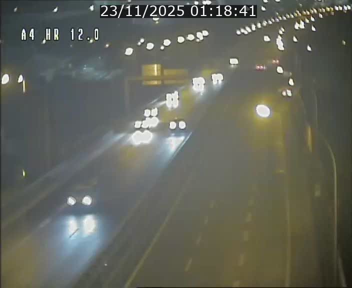 Traffic live webcam Luxembourg Jonction Foetz - A4 - BK 12.0 - direction Esch sur Alzette