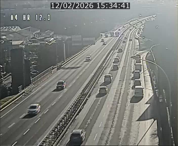 <h2>Traffic live webcam Luxembourg Jonction Foetz - A4 - BK 12.0 - direction Esch sur Alzette</h2>