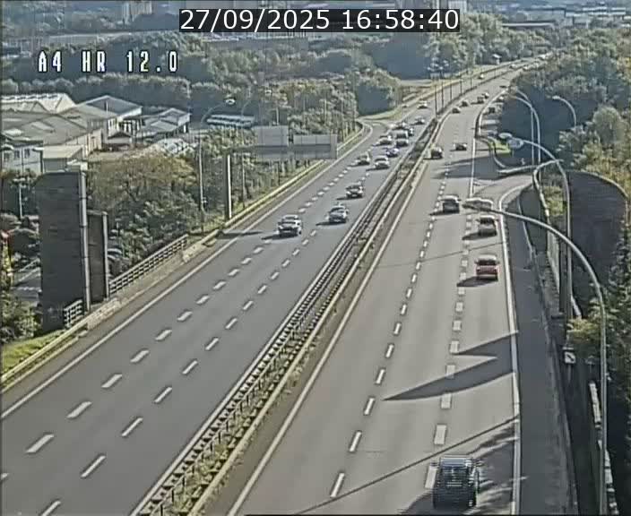 <h2>Traffic live webcam Luxembourg Jonction Foetz - A4 - BK 12.0 - direction Esch sur Alzette</h2>