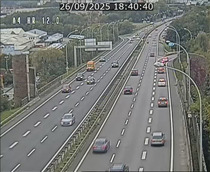 <h2>Traffic live webcam Luxembourg Jonction Foetz - A4 - BK 12.0 - direction Esch sur Alzette</h2>