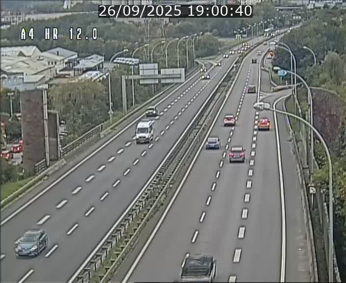 <h2>Traffic live webcam Luxembourg Jonction Foetz - A4 - BK 12.0 - direction Esch sur Alzette</h2>