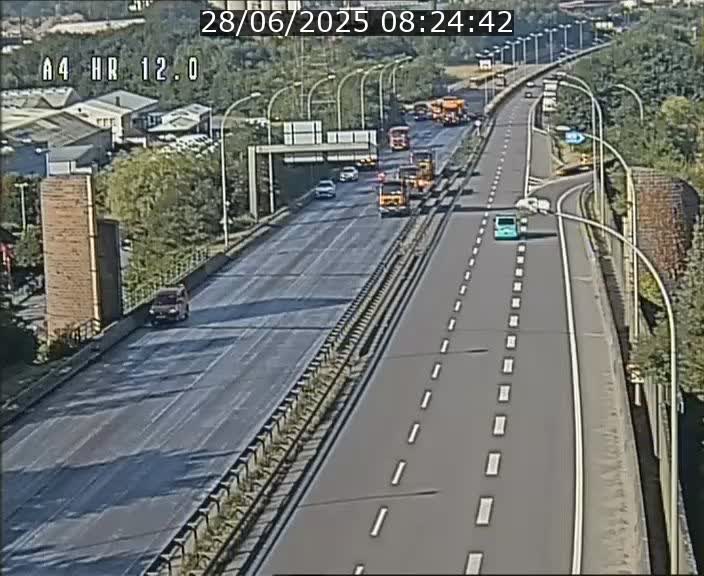 <h2>Traffic live webcam Luxembourg Jonction Foetz - A4 - BK 12.0 - direction Esch sur Alzette</h2>