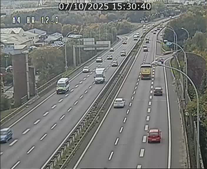 <h2>Traffic live webcam Luxembourg Jonction Foetz - A4 - BK 12.0 - direction Esch sur Alzette</h2>