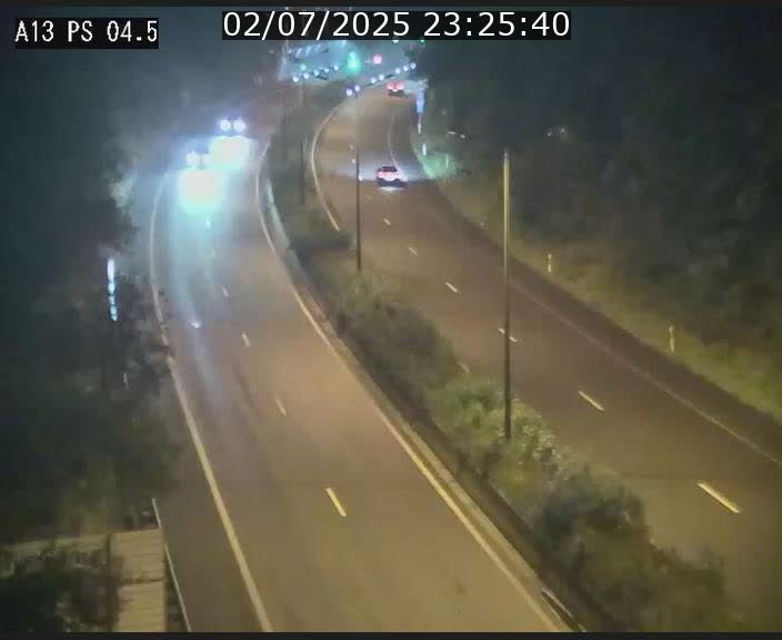 Traffic live webcam Luxembourg Differdange - A13 direction Esch-sur-Alzette - BK 4.5