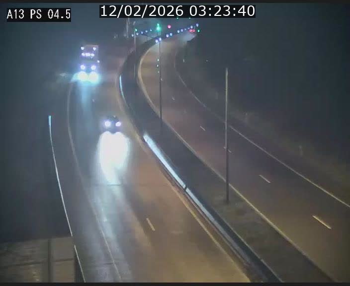 Traffic live webcam Luxembourg Differdange - A13 direction Esch-sur-Alzette - BK 4.5