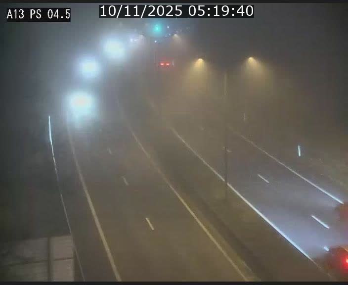 Traffic live webcam Luxembourg Differdange - A13 direction Esch-sur-Alzette - BK 4.5