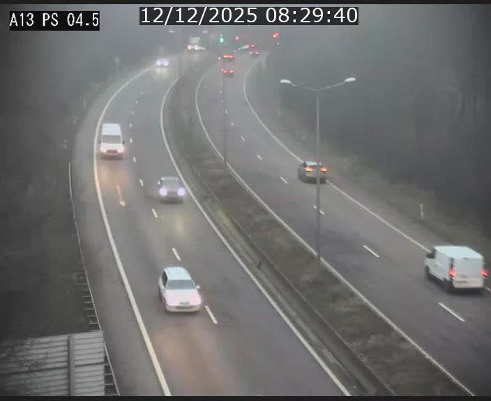 <h2>Traffic live webcam Luxembourg Differdange - A13 direction Esch-sur-Alzette - BK 4.5</h2>