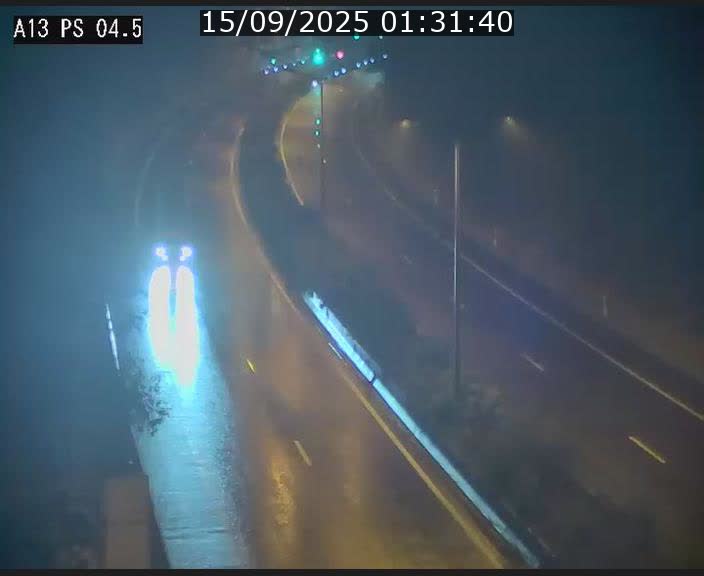Traffic live webcam Luxembourg Differdange - A13 direction Esch-sur-Alzette - BK 4.5