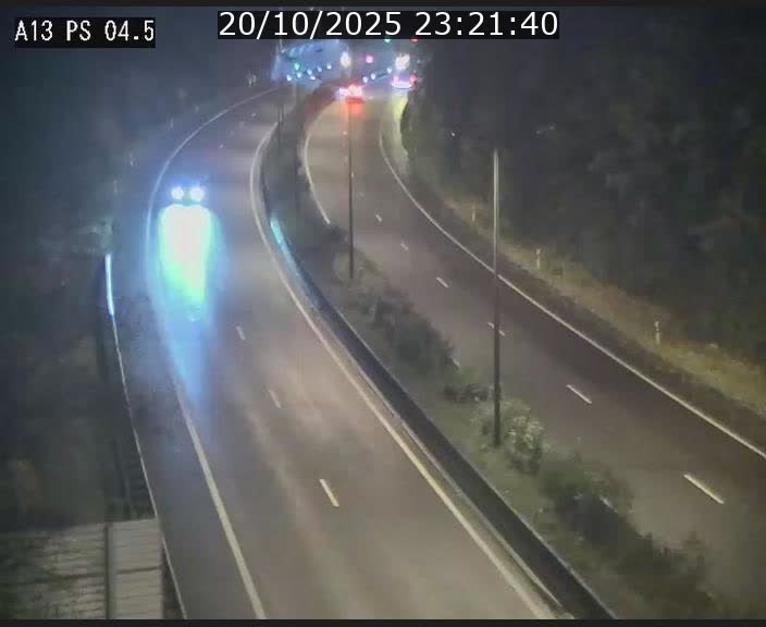Traffic live webcam Luxembourg Differdange - A13 direction Esch-sur-Alzette - BK 4.5