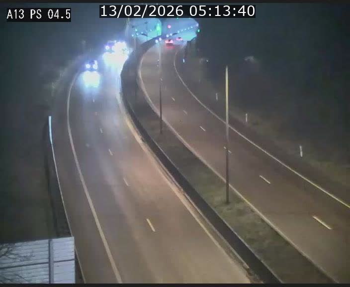 Traffic live webcam Luxembourg Differdange - A13 direction Esch-sur-Alzette - BK 4.5