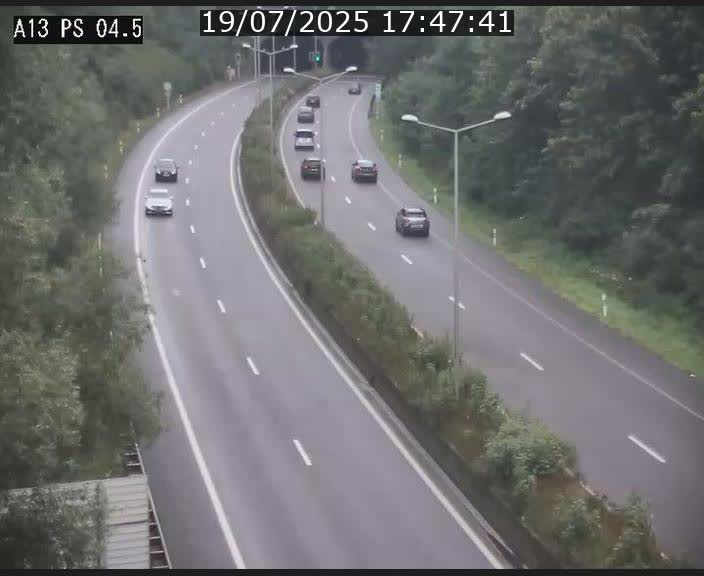 <h2>Traffic live webcam Luxembourg Differdange - A13 direction Esch-sur-Alzette - BK 4.5</h2>