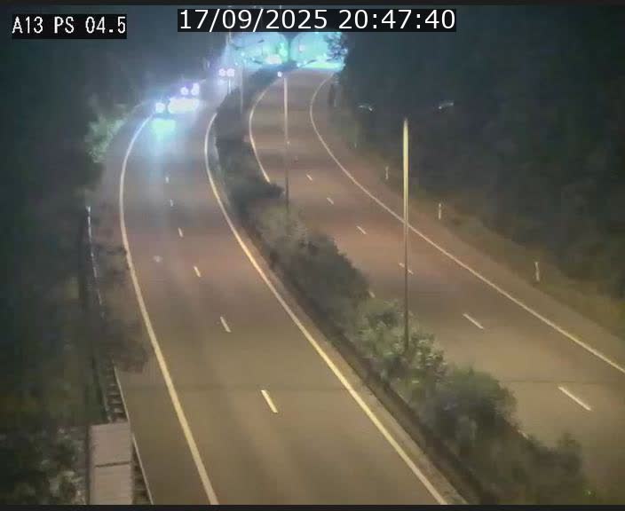 Traffic live webcam Luxembourg Differdange - A13 direction Esch-sur-Alzette - BK 4.5