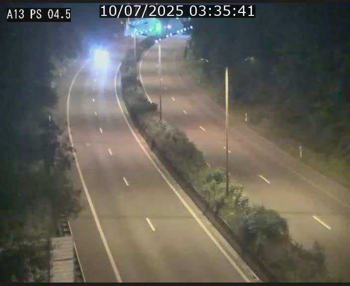 Traffic live webcam Luxembourg Differdange - A13 direction Esch-sur-Alzette - BK 4.5