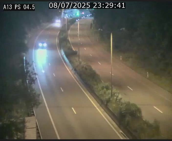 Traffic live webcam Luxembourg Differdange - A13 direction Esch-sur-Alzette - BK 4.5