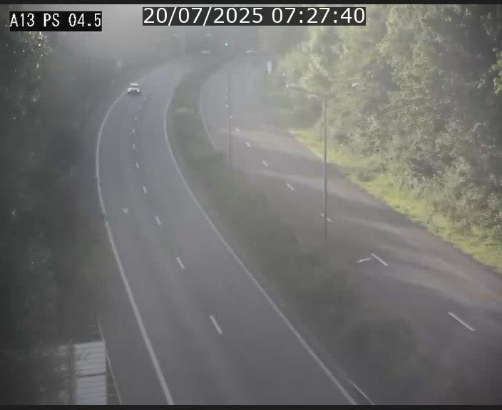 Traffic live webcam Luxembourg Differdange - A13 direction Esch-sur-Alzette - BK 4.5