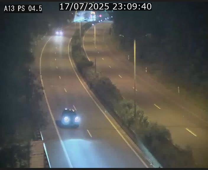 Traffic live webcam Luxembourg Differdange - A13 direction Esch-sur-Alzette - BK 4.5
