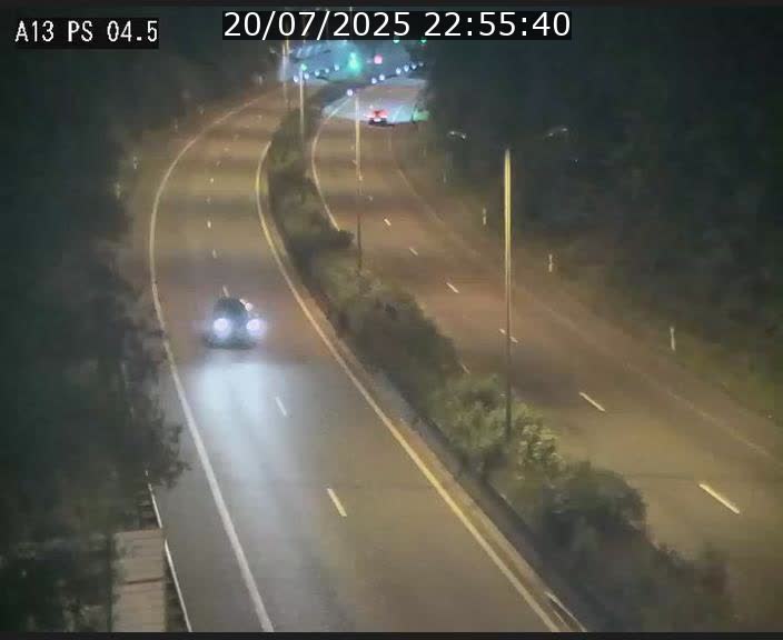 Traffic live webcam Luxembourg Differdange - A13 direction Esch-sur-Alzette - BK 4.5