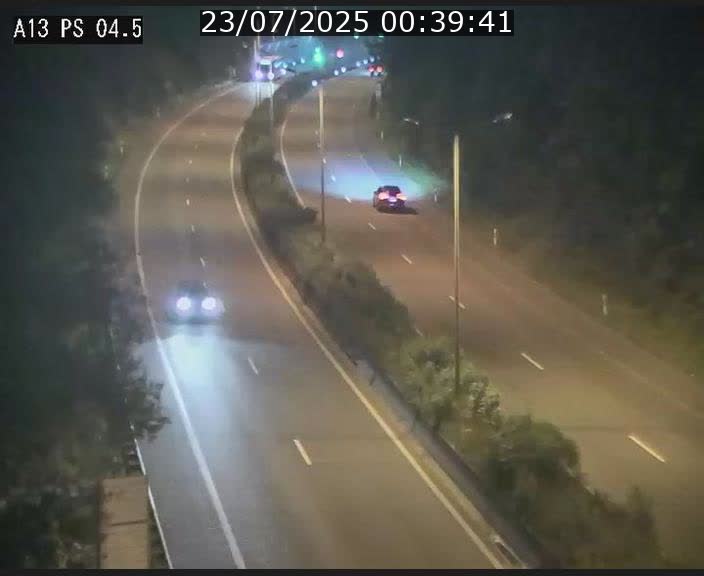 Traffic live webcam Luxembourg Differdange - A13 direction Esch-sur-Alzette - BK 4.5