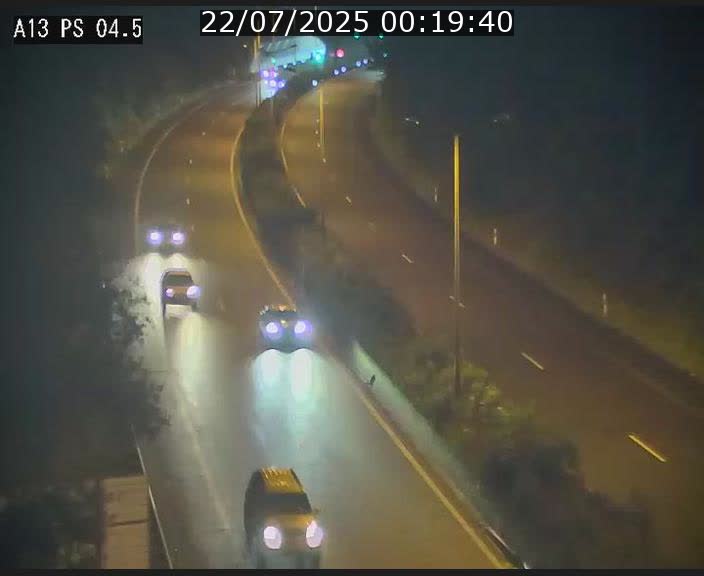 Traffic live webcam Luxembourg Differdange - A13 direction Esch-sur-Alzette - BK 4.5