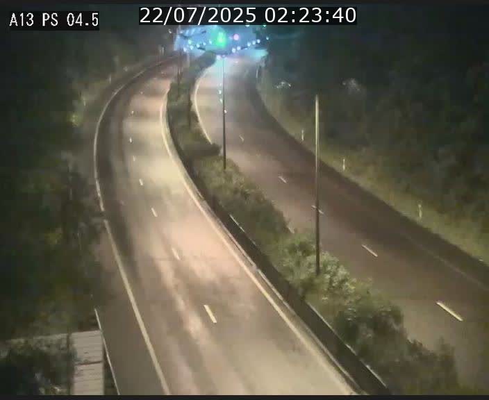 Traffic live webcam Luxembourg Differdange - A13 direction Esch-sur-Alzette - BK 4.5
